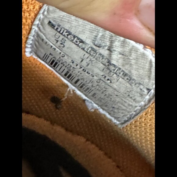 Size‎ 12 - Nike Dunk High “Superhuman” Orange Grey Black - Picture 8 of 10